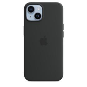 Apple Custodia MagSafe in silicone per iPhone 14 - Mezzanotte