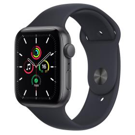Apple Watch SE OLED 44 mm Grau GPS