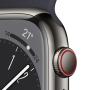 Apple Watch Series 8 OLED 41 mm 4G Graphite GPS (satellite)