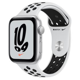 Apple Watch SE Nike OLED 44 mm Silber GPS
