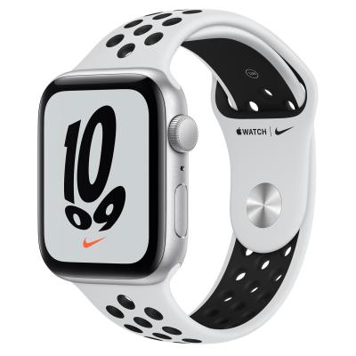 Apple Watch SE Nike OLED 44 mm Plata GPS (satélite)
