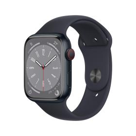 Apple Watch Series 8 OLED 45 mm 4G Negro GPS (satélite)