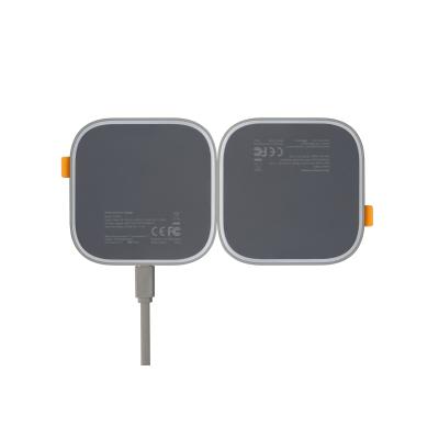 15W senza fili universale caricabatterie Qi Wireless Charging Pad Bianco