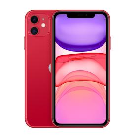 Apple iPhone 11 15,5 cm (6.1") SIM doble iOS 14 4G 64 GB Rojo
