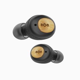 The House Of Marley CHAMPIONTWSBK Headset Wireless In-ear Music USB Type-C Bluetooth Black, Wood