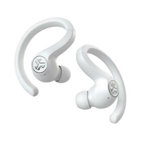 JLab EBJBUDSAIRSPRTRWHT82 auricular y casco Auriculares Inalámbrico gancho de oreja, Dentro de oído Deportes Bluetooth Blanco