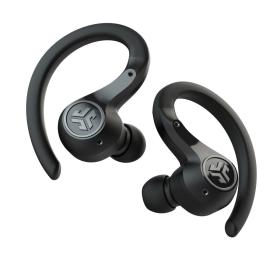 JLab Epic Air Sport Auriculares Inalámbrico gancho de oreja, Dentro de oído Deportes Bluetooth Negro