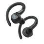 JLab Epic Air Sport Auriculares Inalámbrico gancho de oreja, Dentro de oído Deportes Bluetooth Negro