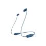 Sony WI-C100 Auricolare Wireless In-ear Musica e Chiamate Bluetooth Blu