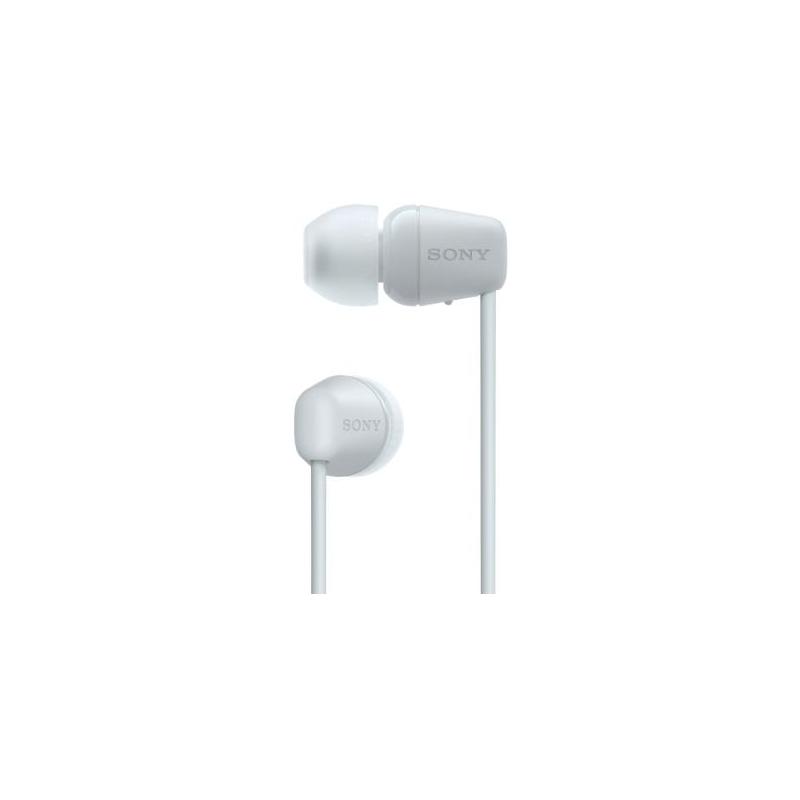 Sony WI-C100 Auriculares inalámbricos Bluetooth, color blanco