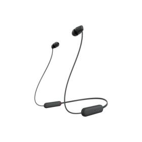 Sony WI-C100 Auriculares Inalámbrico Dentro de oído Llamadas Música Bluetooth Negro