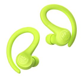 JLab GO Air Sport Auriculares True Wireless Stereo (TWS) gancho de oreja Deportes Bluetooth Amarillo