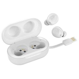 JLab IEUEBJBUDSAIRRWHT82 cuffia e auricolare Cuffie True Wireless Stereo (TWS) In-ear MUSICA Bluetooth Bianco