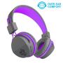 JLab JBuddies Kids Wireless Headphones - Grey  Purple