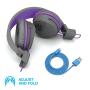 JLab JBuddies Kids Wireless Headphones - Grey  Purple