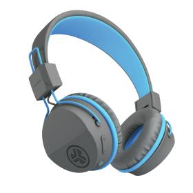 JLab JBuddies Kids Wireless Headphones - Grey  Blue