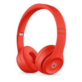 Apple Solo 3 Kopfhörer Kabellos Kopfband Anrufe Musik Mikro-USB Bluetooth Rot