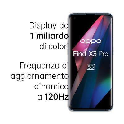 ▷ OPPO Find X3 Pro 17 cm (6.7) SIM doble ColorOS 11.2 5G USB