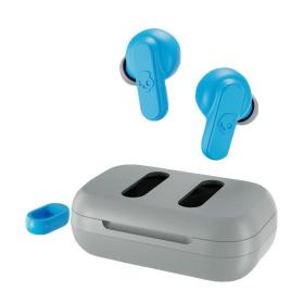 Skullcandy Dime Headset Wireless In-ear Calls Music Micro-USB Bluetooth Blue, Light grey