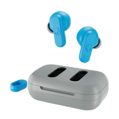 Skullcandy Dime Headset Wireless In-ear Calls Music Micro-USB Bluetooth Blue, Light grey
