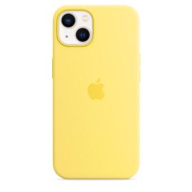 Apple iPhone 13 Silikon Case mit MagSafe - Zitronenschale