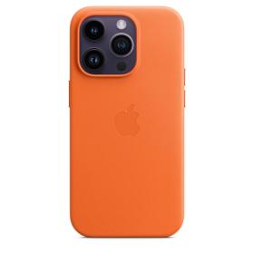 Apple Custodia iPhone 14 Pro in Pelle - Arancione