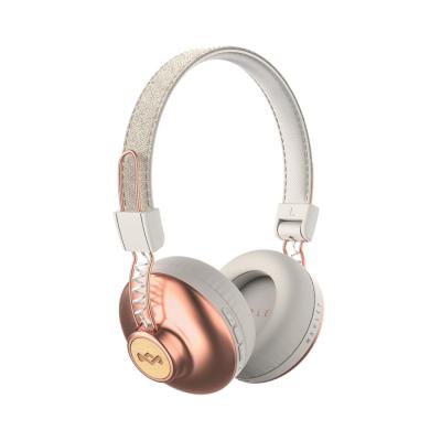 The House Of Marley Positive Vibration 2 Wireless Headset Wired & Wireless Head-band Calls Music Micro-USB Bluetooth Copper,