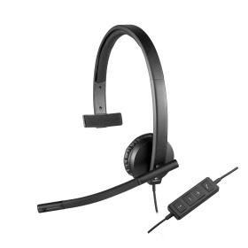 Logitech H570e Kopfhörer Kabelgebunden Kopfband Büro Callcenter USB Typ-A Schwarz