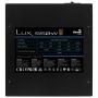 Aerocool LUX 550W unité d'alimentation d'énergie 20+4 pin ATX ATX Noir