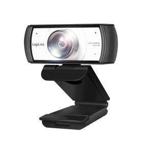 LogiLink UA0377 webcam 2 MP 1920 x 1080 pixels USB 2.0 Noir, Argent