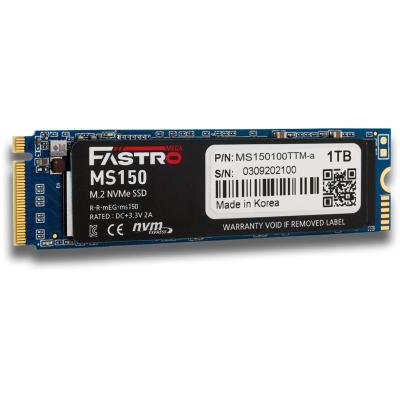 FASTRO MS150-100TTS unidad de estado sólido M.2 1000 GB PCI Express 3.0 3D TLC