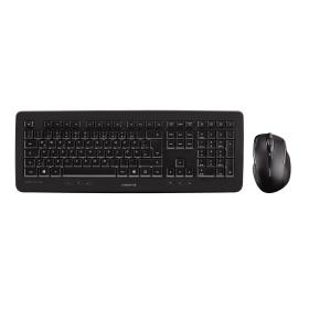 CHERRY DW 5100 clavier Souris incluse RF sans fil QWERTZ Allemand Noir