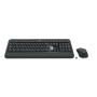 Logitech Advanced MK540 tastiera Mouse incluso USB QWERTY Inglese UK Nero, Bianco