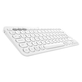 Logitech K380 Multi-Device teclado Bluetooth QWERTY Italiano Blanco