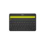Logitech Bluetooth® Multi-Device Keyboard K480 tastiera QWERTY Italiano Nero, Lime