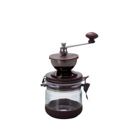 Hario CMHN-4 Kaffeemühle Schwarz, Transparent, Holz