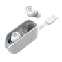 JLab IEUEBGOAIRRWHTGRY82 auricular y casco Auriculares Inalámbrico Dentro de oído Música USB tipo A Bluetooth Blanco