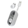 JLab IEUEBGOAIRRWHTGRY82 écouteur casque Écouteurs Sans fil Ecouteurs Musique USB Type-A Bluetooth Blanc