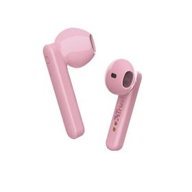 Trust Primo Kopfhörer True Wireless Stereo (TWS) im Ohr Anrufe Musik Bluetooth Pink