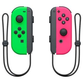 Nintendo Joy-Con Noir, Vert, Rose Bluetooth Manette de jeu Analogique Numérique Nintendo Switch