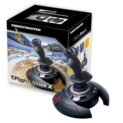 ▷ Thrustmaster T.Flight Stick X Noir, Rouge, Argent USB Joystick Analogique  PC, Playstation 3