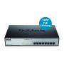 D-Link DGS-1008MP network switch Unmanaged Gigabit Ethernet (10 100 1000) Power over Ethernet (PoE) 1U Black