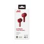 JVC HA-A8T-R Auriculares True Wireless Stereo (TWS) Dentro de oído Música Bluetooth Rojo