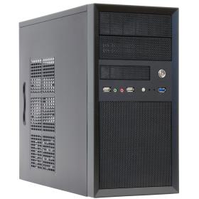 Chieftec CT-01B-OP carcasa de ordenador Mini Tower Negro
