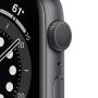 Apple Watch Series 6 OLED 44 mm Gris GPS (satélite)