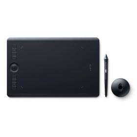 Wacom Intuos Pro tablette graphique Noir 5080 lpi 224 x 148 mm USB Bluetooth