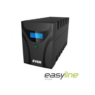Ever EASYLINE 1200 AVR USB Interactivité de ligne 1,2 kVA 600 W 4 sortie(s) CA