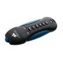 Corsair Padlock lecteur USB flash 256 Go USB Type-A 3.0 Noir, Bleu