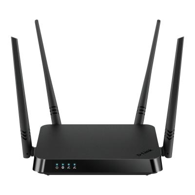D-Link AC1200 router wireless Gigabit Ethernet Dual-band (2.4 GHz 5 GHz) 5G Nero