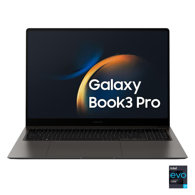 ▷ Samsung Galaxy Book3 Pro i7-1360P Ordinateur portable 40,6 cm (16)  WQXGA+ Intel® Core™ i7 16 Go LPDDR5-SDRAM 512 Go SSD Wi-Fi